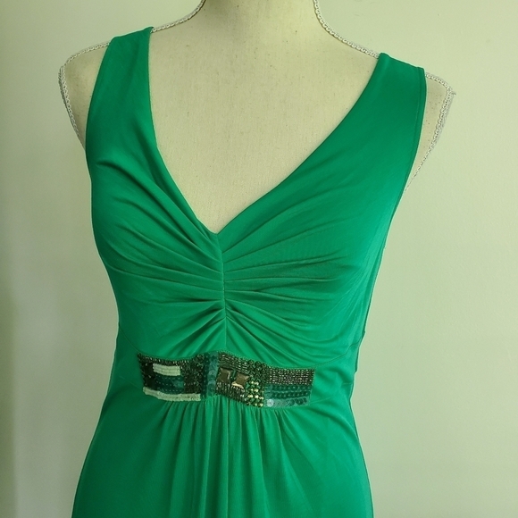 Boden Beaded Green Jersey Maxi Dress - Picture 7 of 10